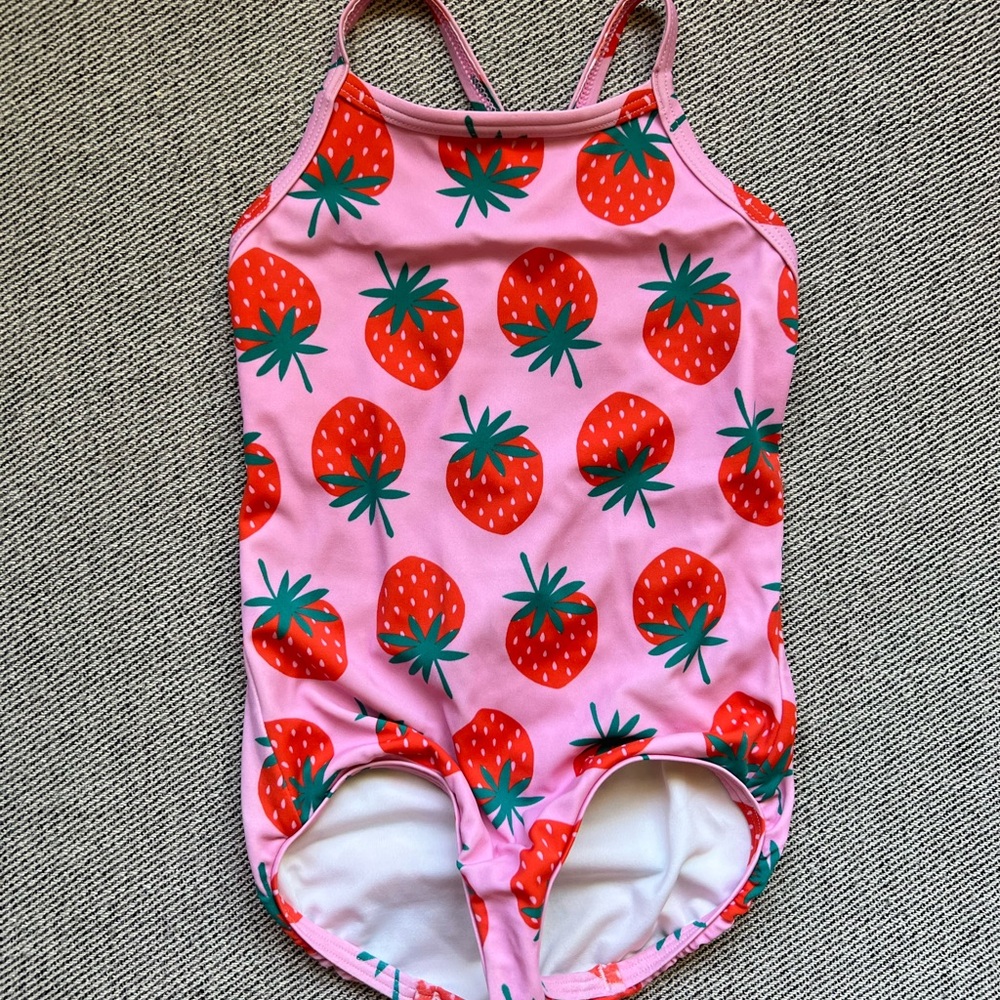 Hanna Andersson Strawberry Swimsuit